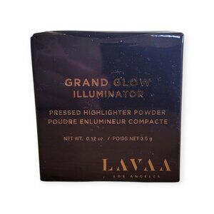 LAVAA BEAUTY Grand Glow Illuminato Deluxe Mini Highlighter Powder in Pearl NWT
